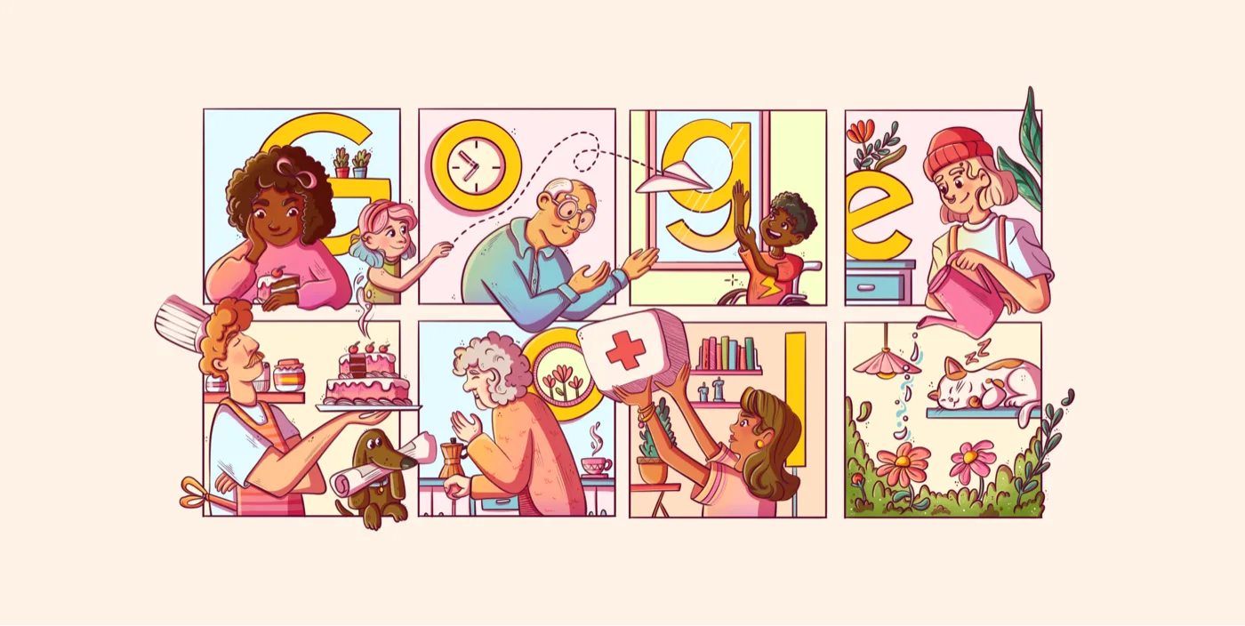 Doodle-style concept illustration for Kindness Day — illustration by Lizy Del Busto